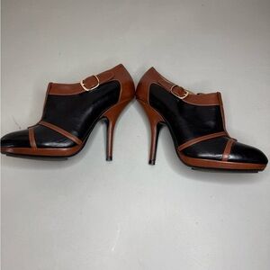 Dries Van Noten Leather Ankle Boots – Size 7.5 (Fits Like 7)